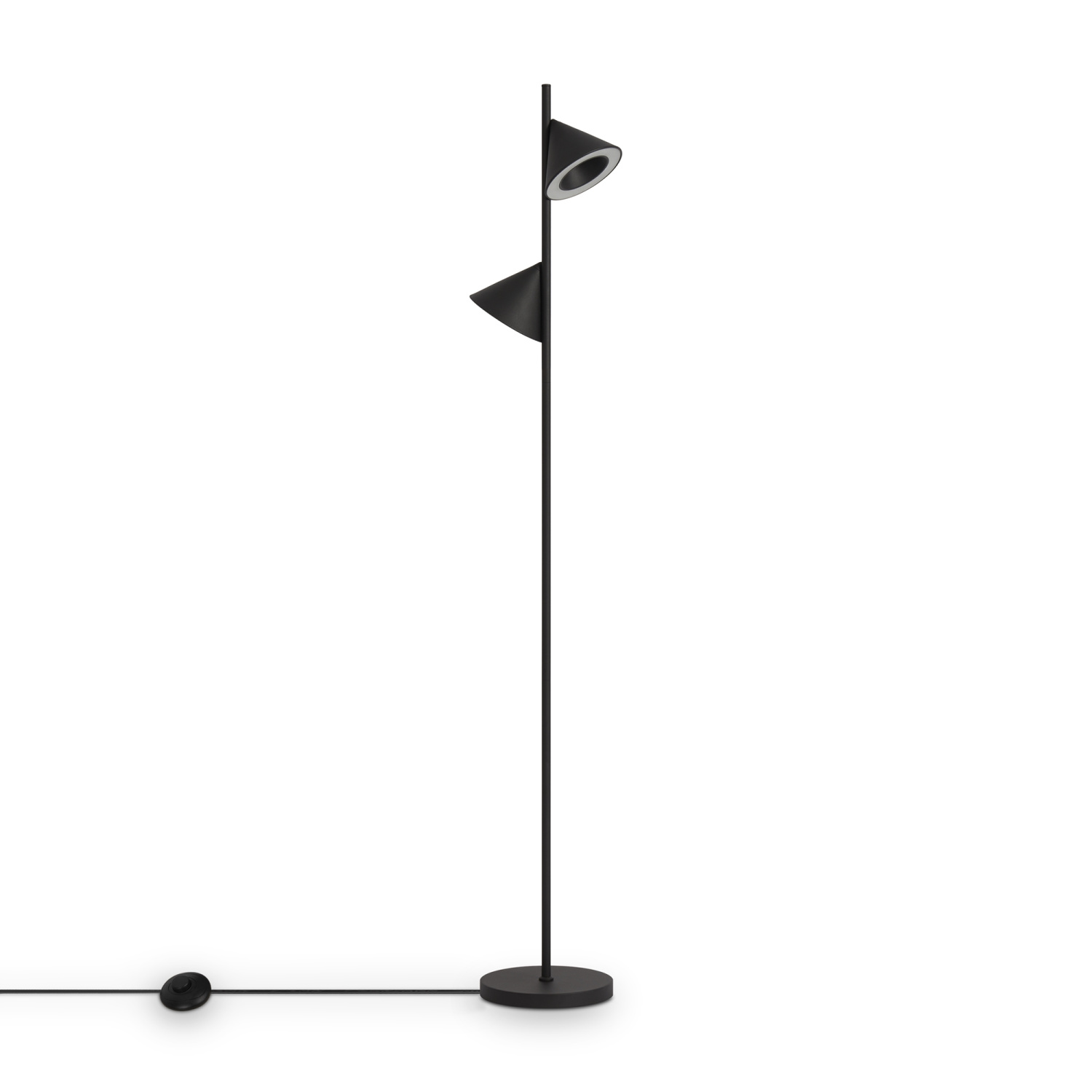 Freya LED Etro Напольный светильник (торшер) цвет: черный FR6141FL-L14B