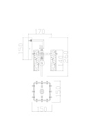 Freya Modern Basilica Настенный светильник (бра) цвет: латунь FR5166WL-01BS
