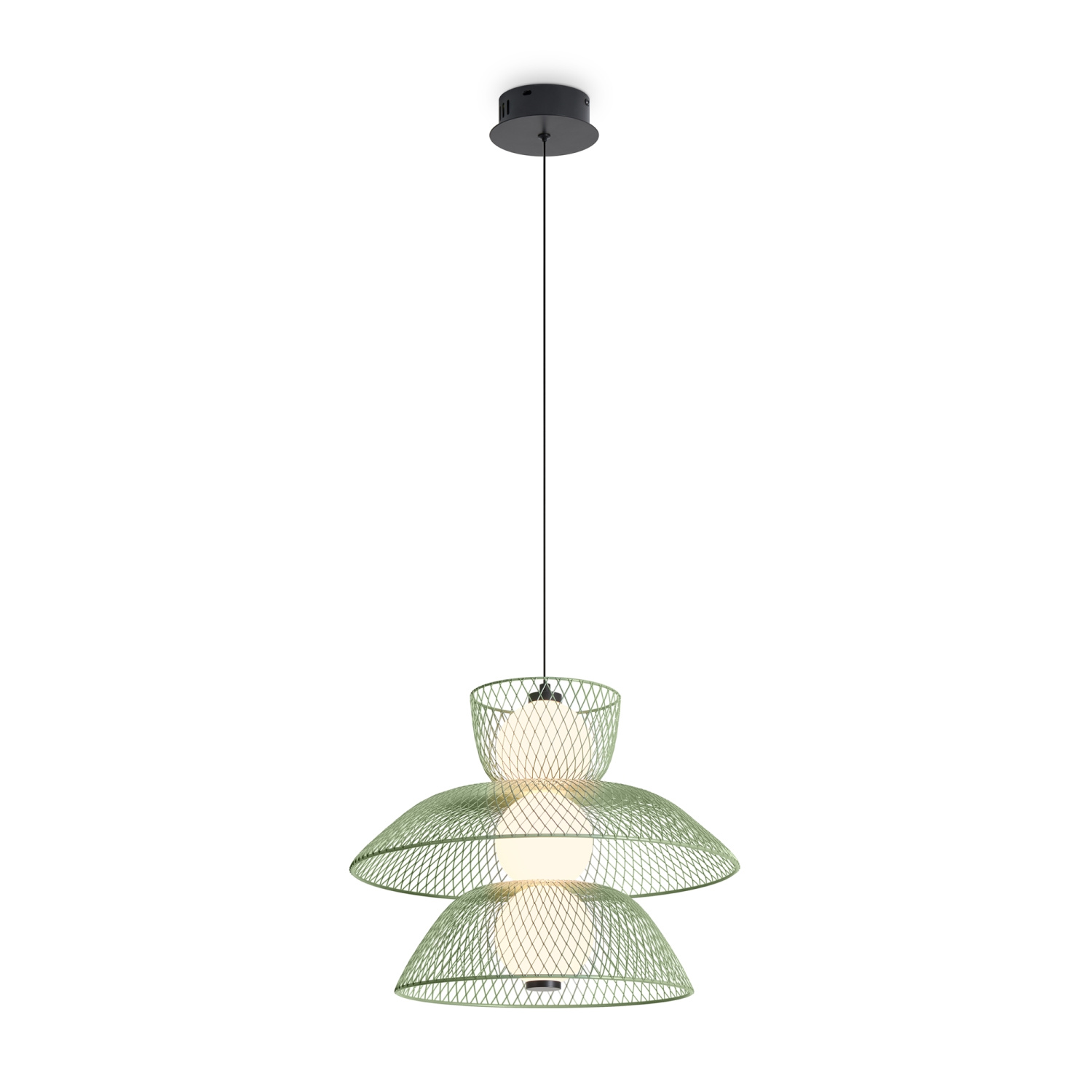 Freya Modern Harper Подвесной светильник цвет: черный FR5545PL-L5GN