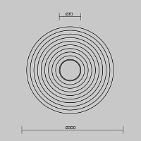 Freya LED Felt Настенный светильник (бра) цвет: черный FR6189WL-L20LG