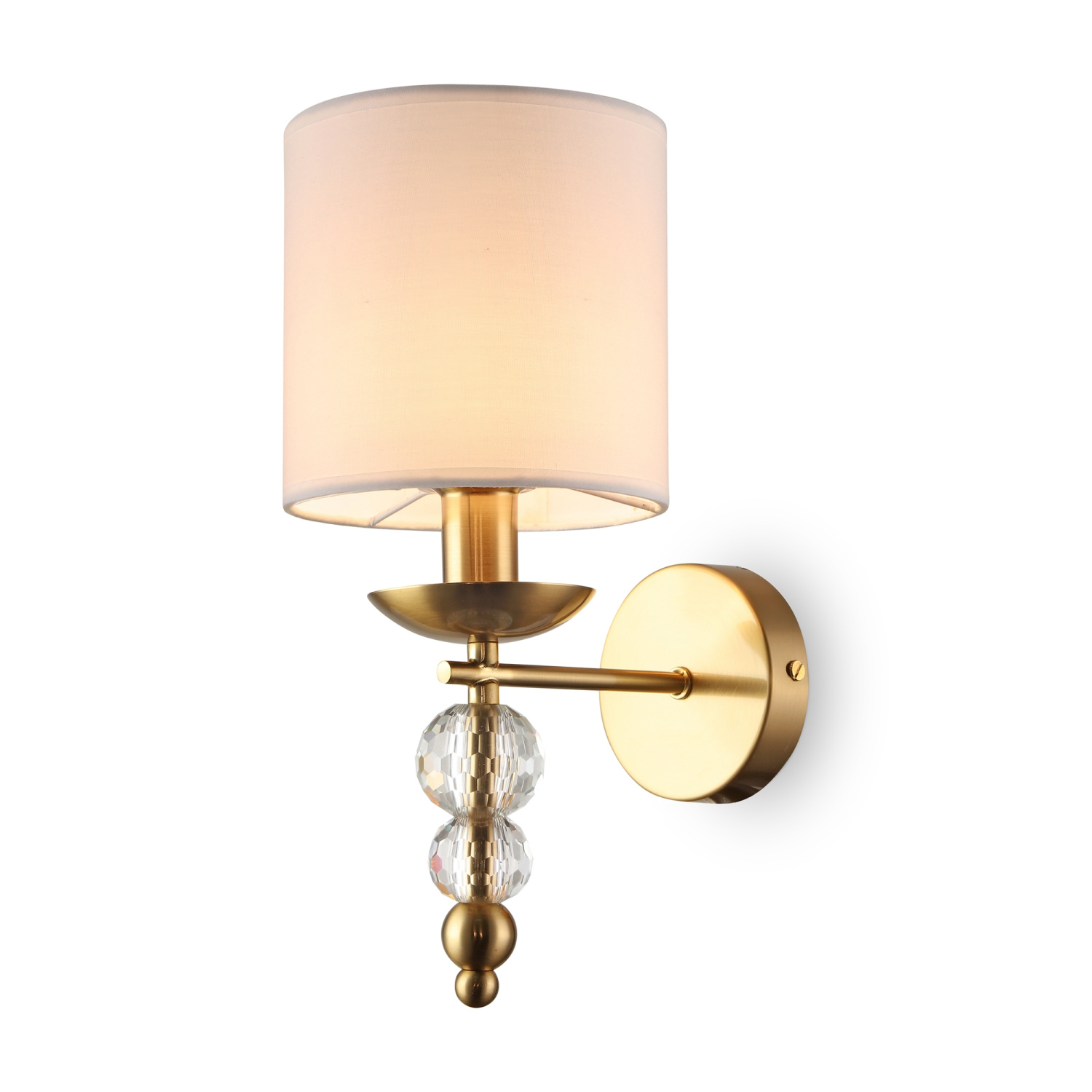 Freya Crystal Side Настенный светильник (бра) цвет: латунь FR1009WL-01BS