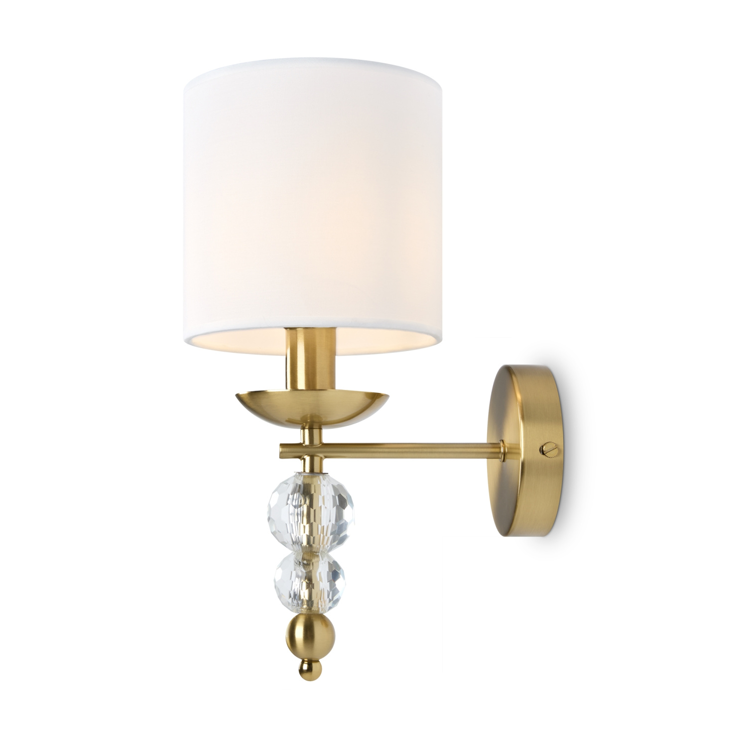 Freya Crystal Side Настенный светильник (бра) цвет: латунь FR1009WL-01BS