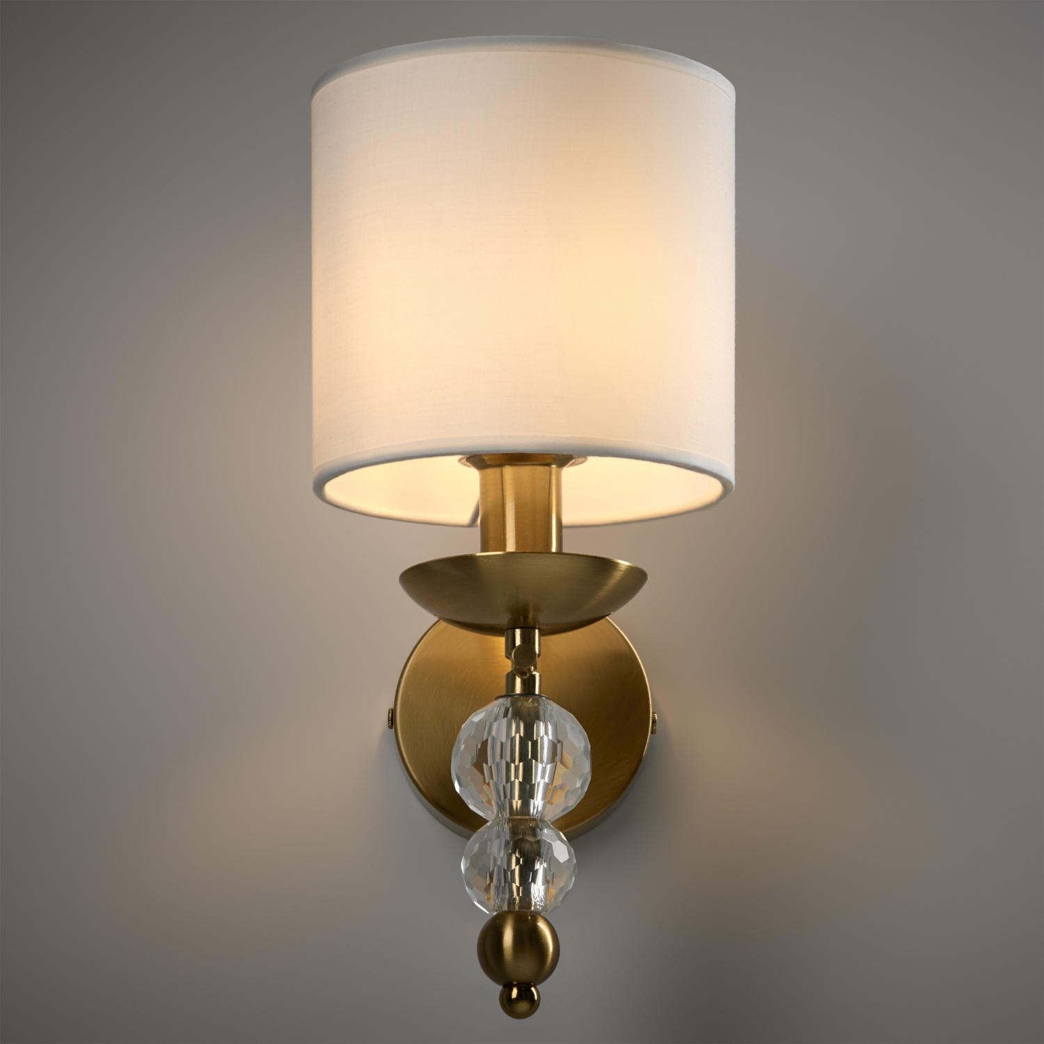 Freya Crystal Side Настенный светильник (бра) цвет: латунь FR1009WL-01BS