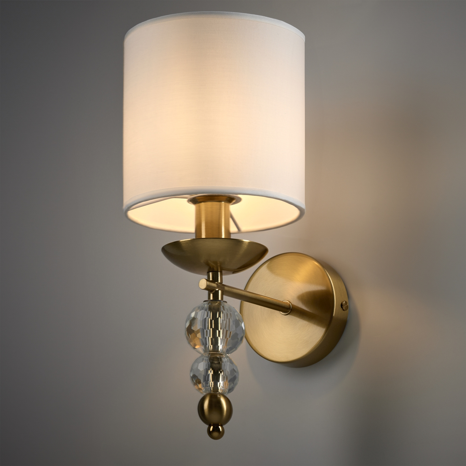Freya Crystal Side Настенный светильник (бра) цвет: латунь FR1009WL-01BS