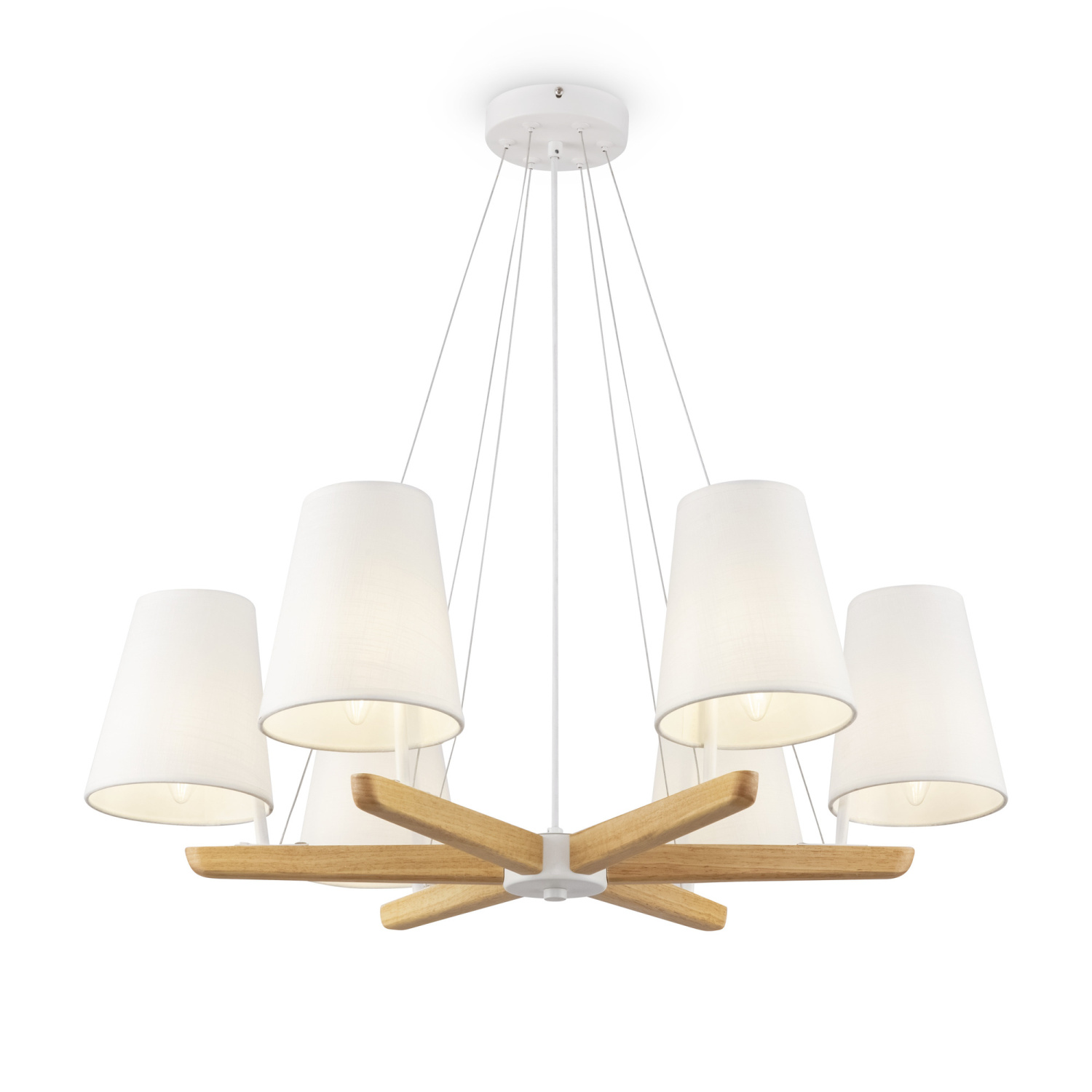 Freya Modern Arellano Подвесной светильник цвет: дерево FR8019PL-06W