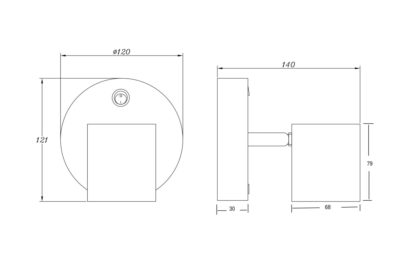 Freya LED PointFive Спот цвет: белый FR10006CW-L6W
