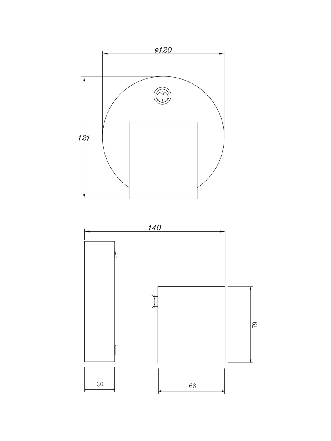 Freya LED PointFive Спот цвет: белый FR10006CW-L6W