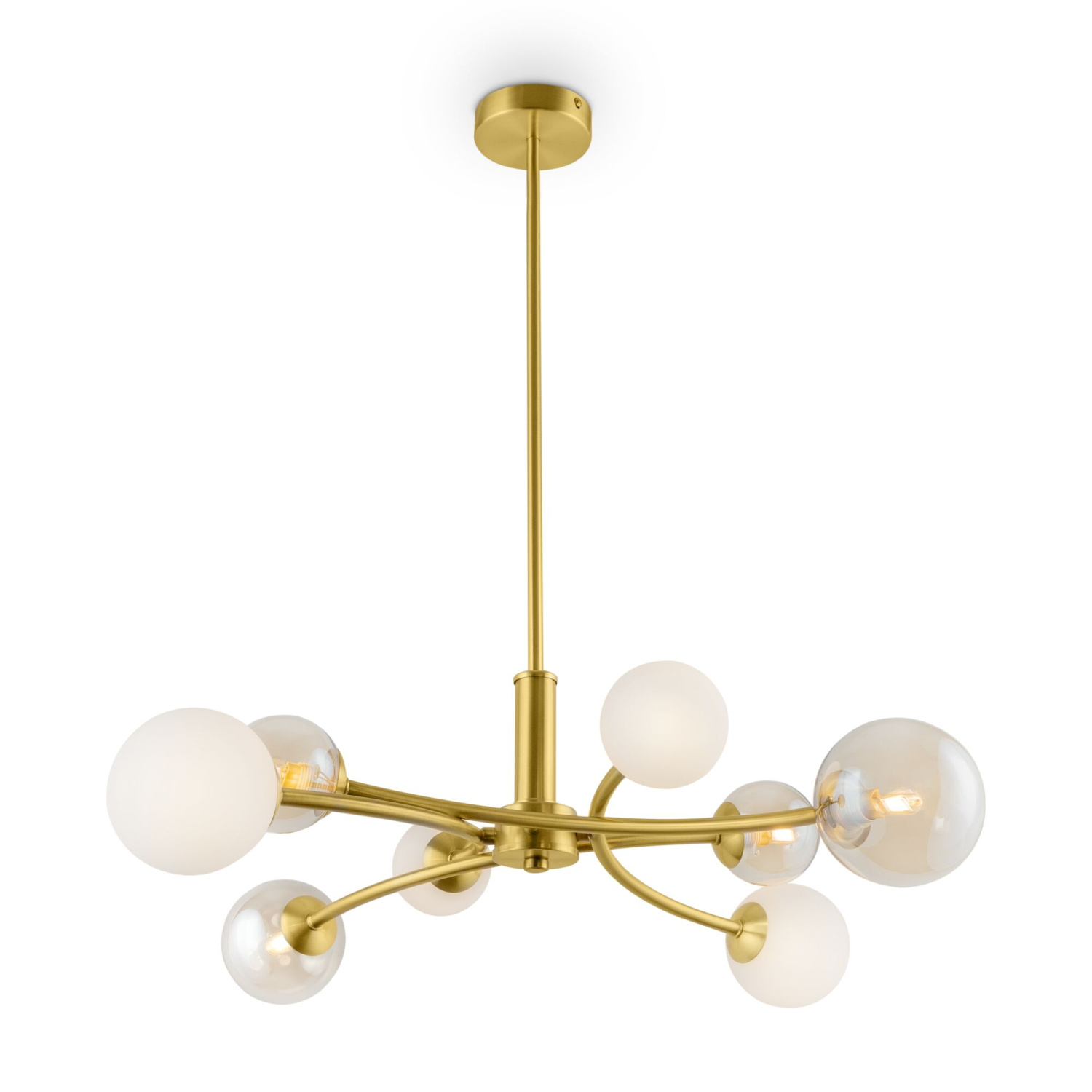 Freya Modern Bethany Люстра цвет: латунь FR5116PL-08BS