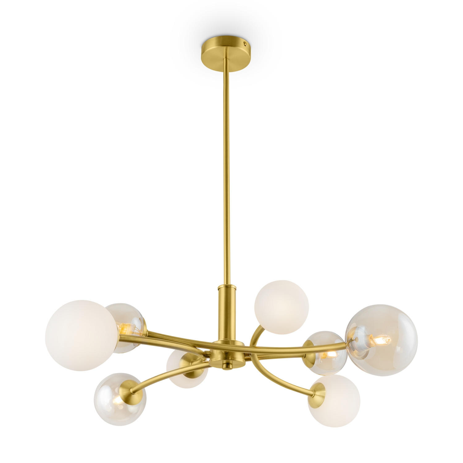 Freya Modern Bethany Люстра цвет: латунь FR5116PL-08BS