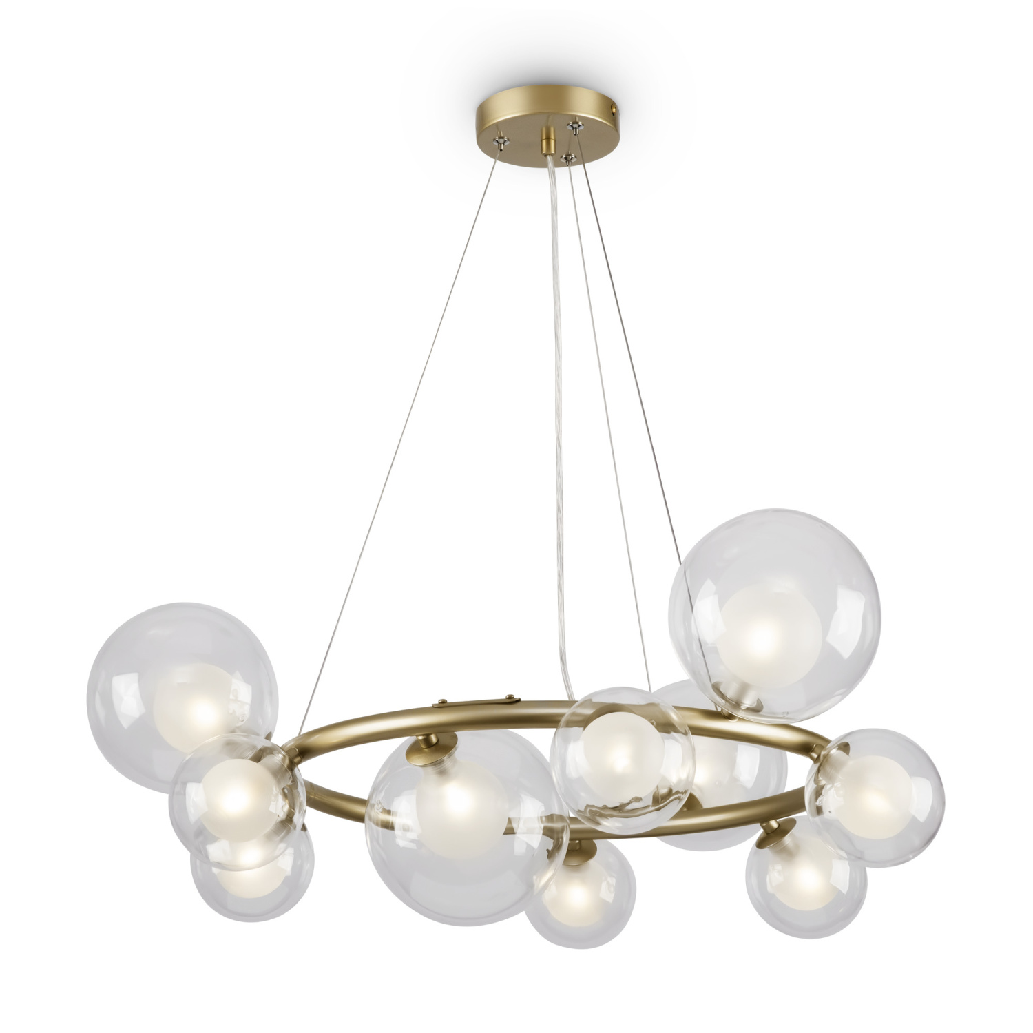 Freya Modern Duo Подвесной светильник цвет: латунь FR5139PL-10MG