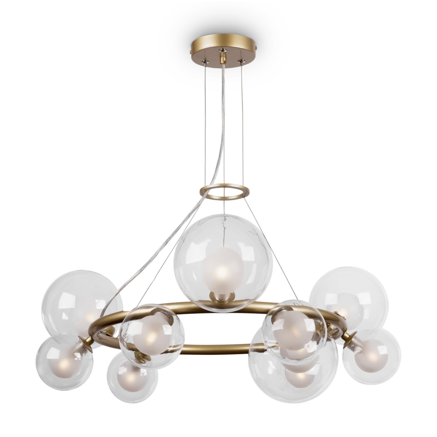 Freya Modern Duo Подвесной светильник цвет: латунь FR5139PL-10MG