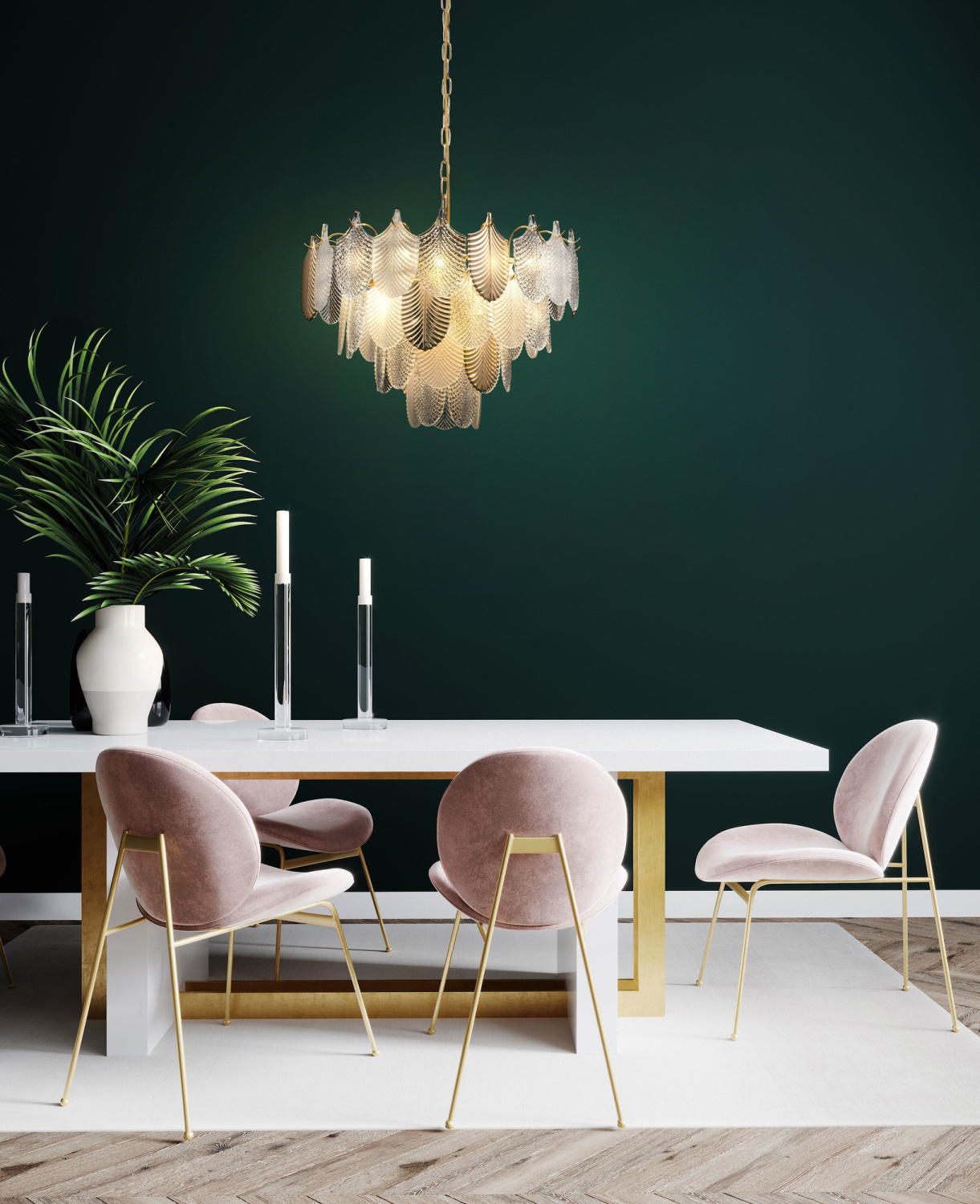 Freya Modern Hloya Люстра цвет: золото FR5143PL-09G