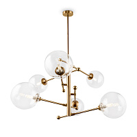 Freya Modern Maddison Люстра цвет: латунь FR5115PL-06BZ