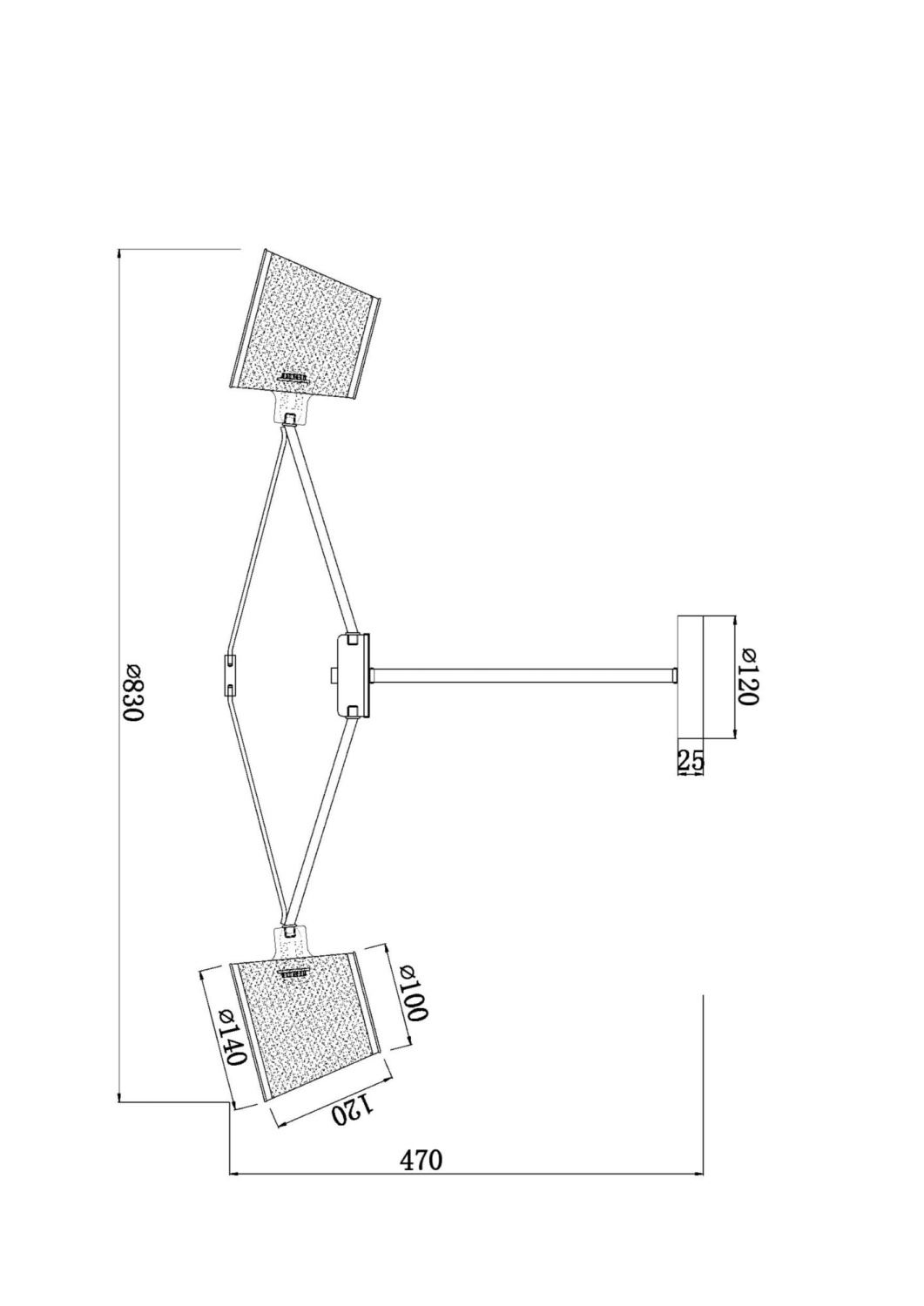 Freya Modern Gino Люстра цвет: хром FR5108PL-08CH