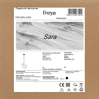 Freya Modern Sara Подвесной светильник цвет: латунь FR5130PL-01BS