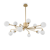 Freya Modern Alexis Люстра цвет: матовое золото FR5120PL-12G