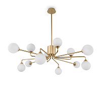 Freya Modern Alexis Люстра цвет: матовое золото FR5120PL-12G