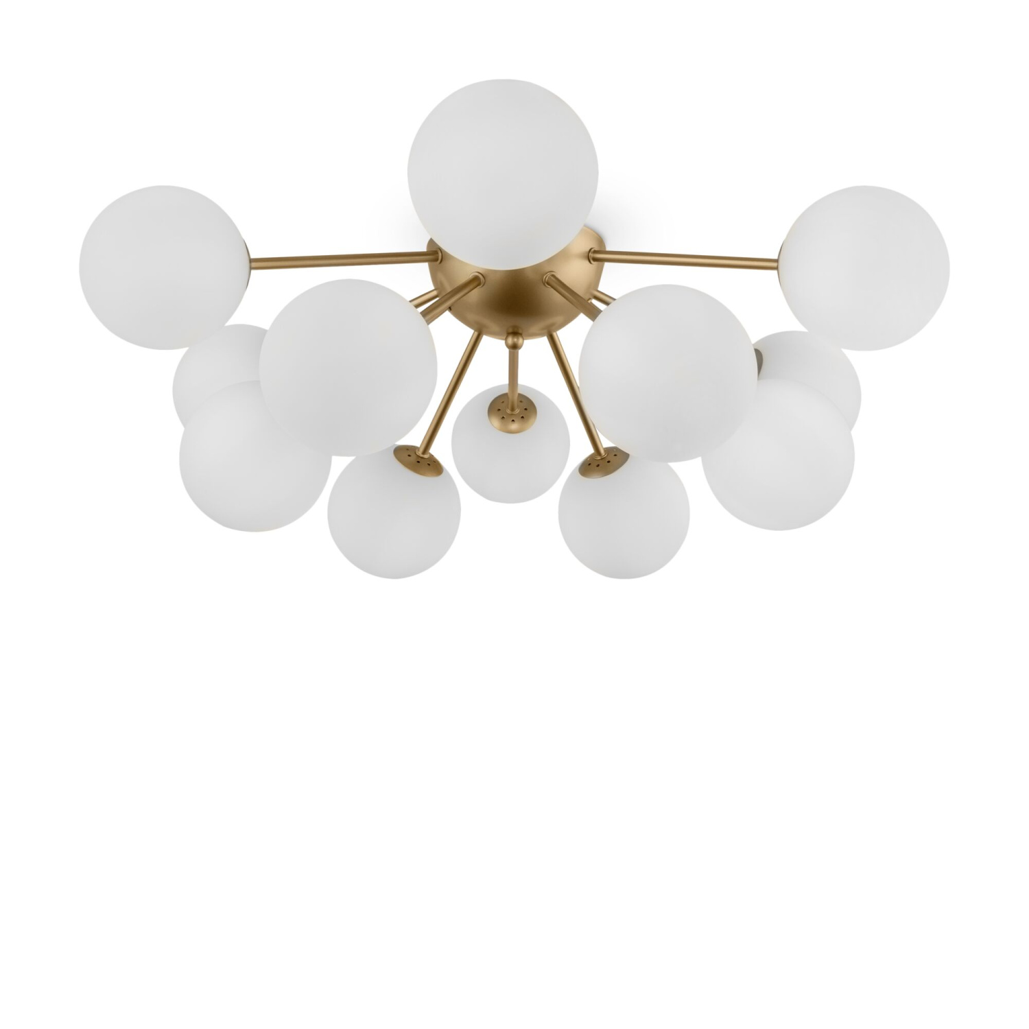 Freya Modern Alexis Потолочный светильник цвет: матовое золото FR5120CL-12G