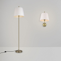 Freya Modern Sandy Напольный светильник (торшер) цвет: латунь FR5118FL-01BS