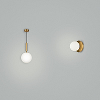 Freya Modern Zelda Настенный светильник (бра) цвет: латунь FR5125WL-01BS