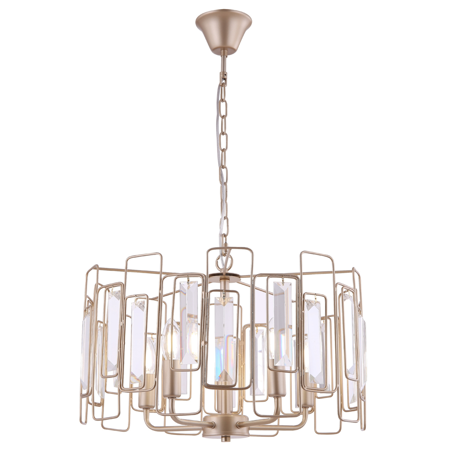 Freya Modern Rowena Люстра цвет: матовое золото FR5045PL-05G