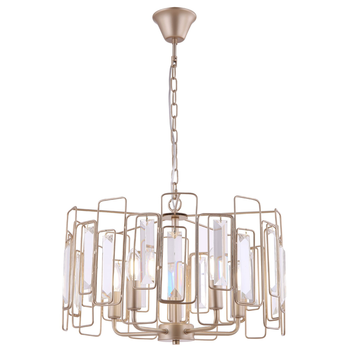 Freya Modern Rowena Люстра цвет: матовое золото FR5045PL-05G