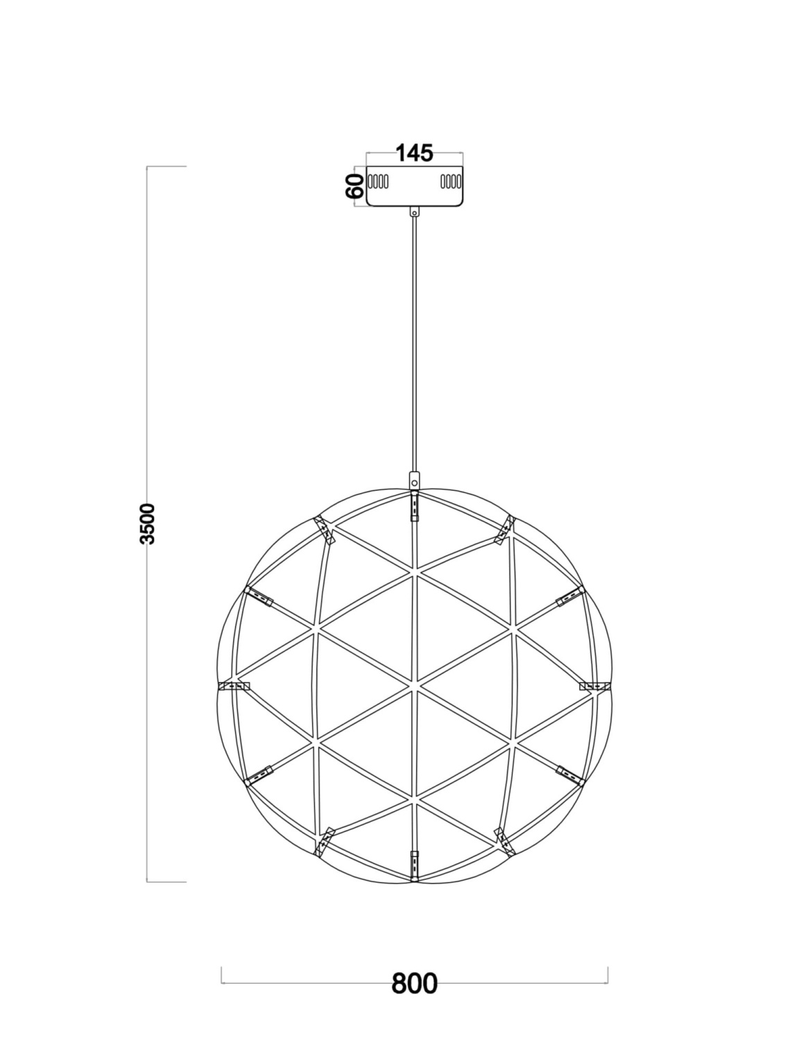 Freya Modern Amber Подвесной светильник цвет: хром FR5099PL-L52CH