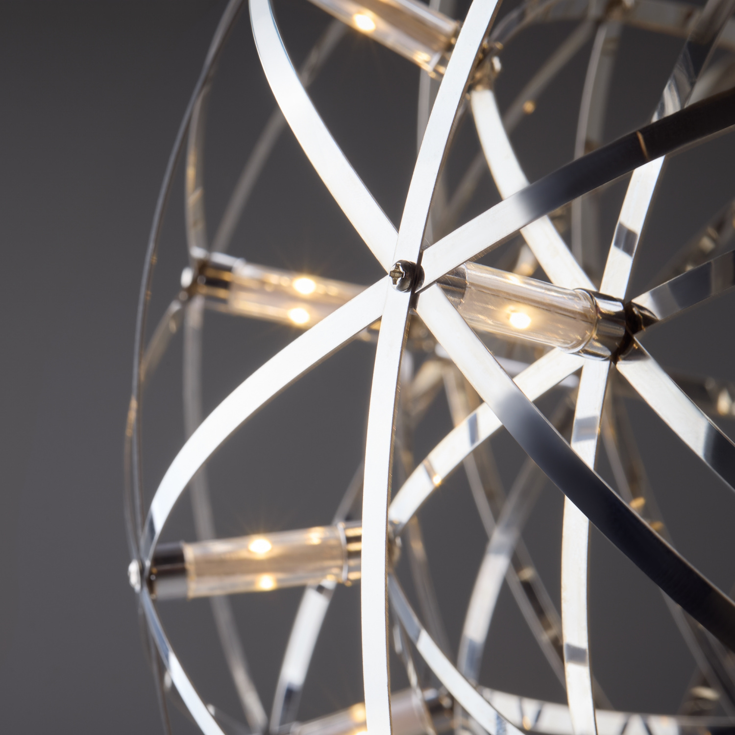 Freya Modern Amber Подвесной светильник цвет: хром FR5099PL-L21CH