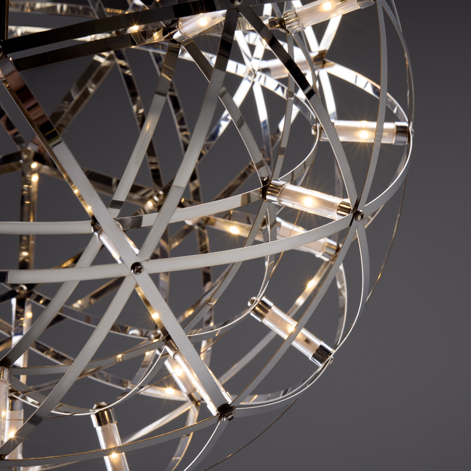 Freya Modern Amber Подвесной светильник цвет: хром FR5099PL-L21CH