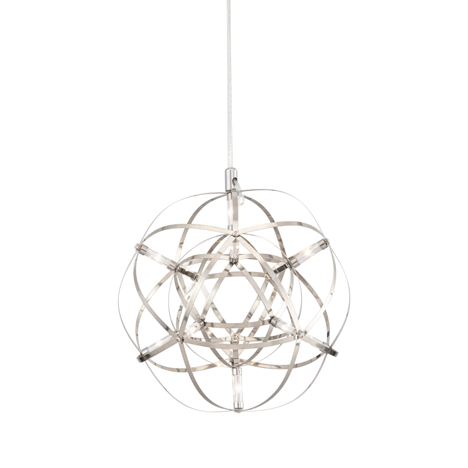 Freya Modern Amber Подвесной светильник цвет: хром FR5099PL-L6CH