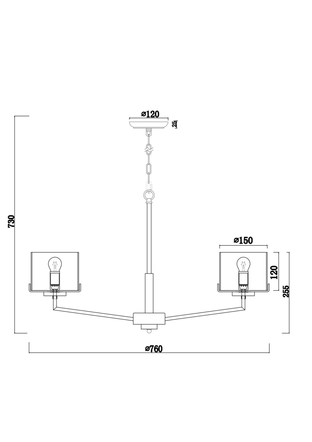 Freya Modern Karen Люстра цвет: хром FR5096PL-08CH