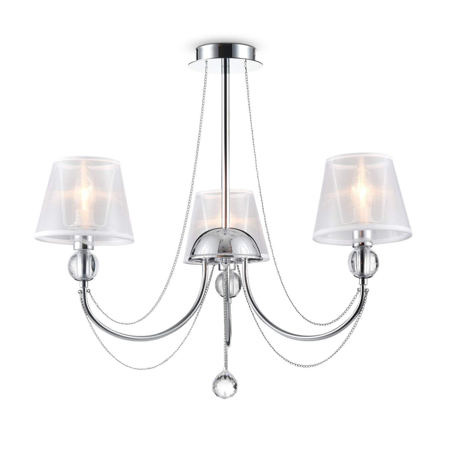 Freya Modern Beverly Люстра цвет: хром FR5661-PL-03-CH