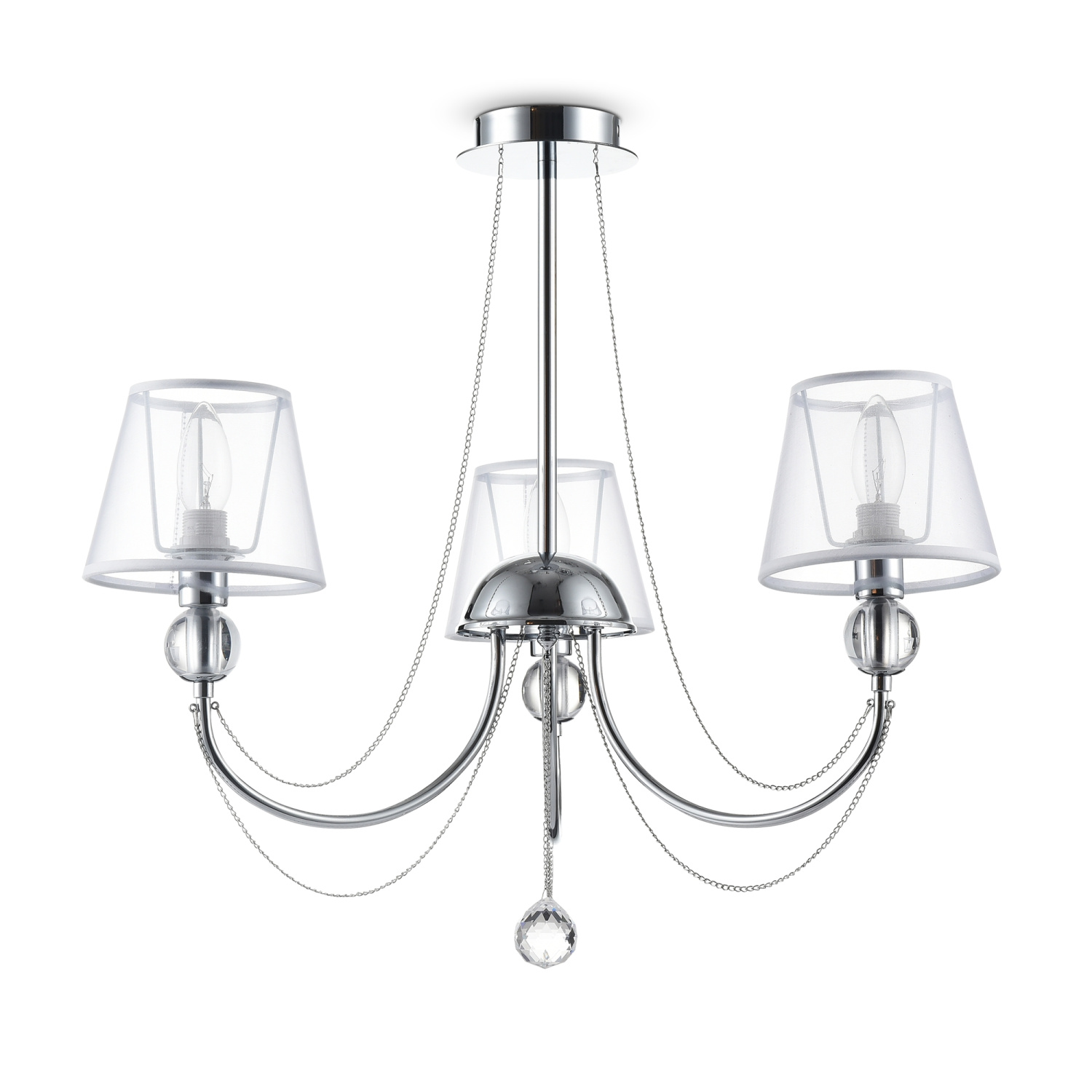 Freya Modern Beverly Люстра цвет: хром FR5661-PL-03-CH