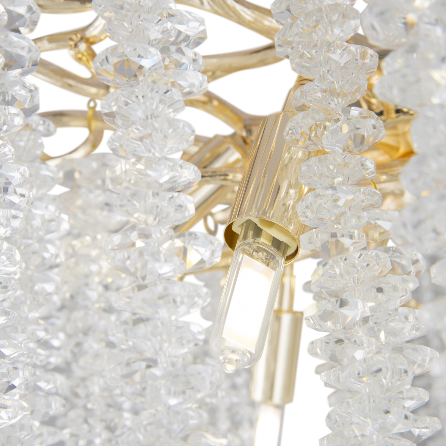 Freya Crystal Mineral Потолочный светильник цвет: золото FR1010CL-06G