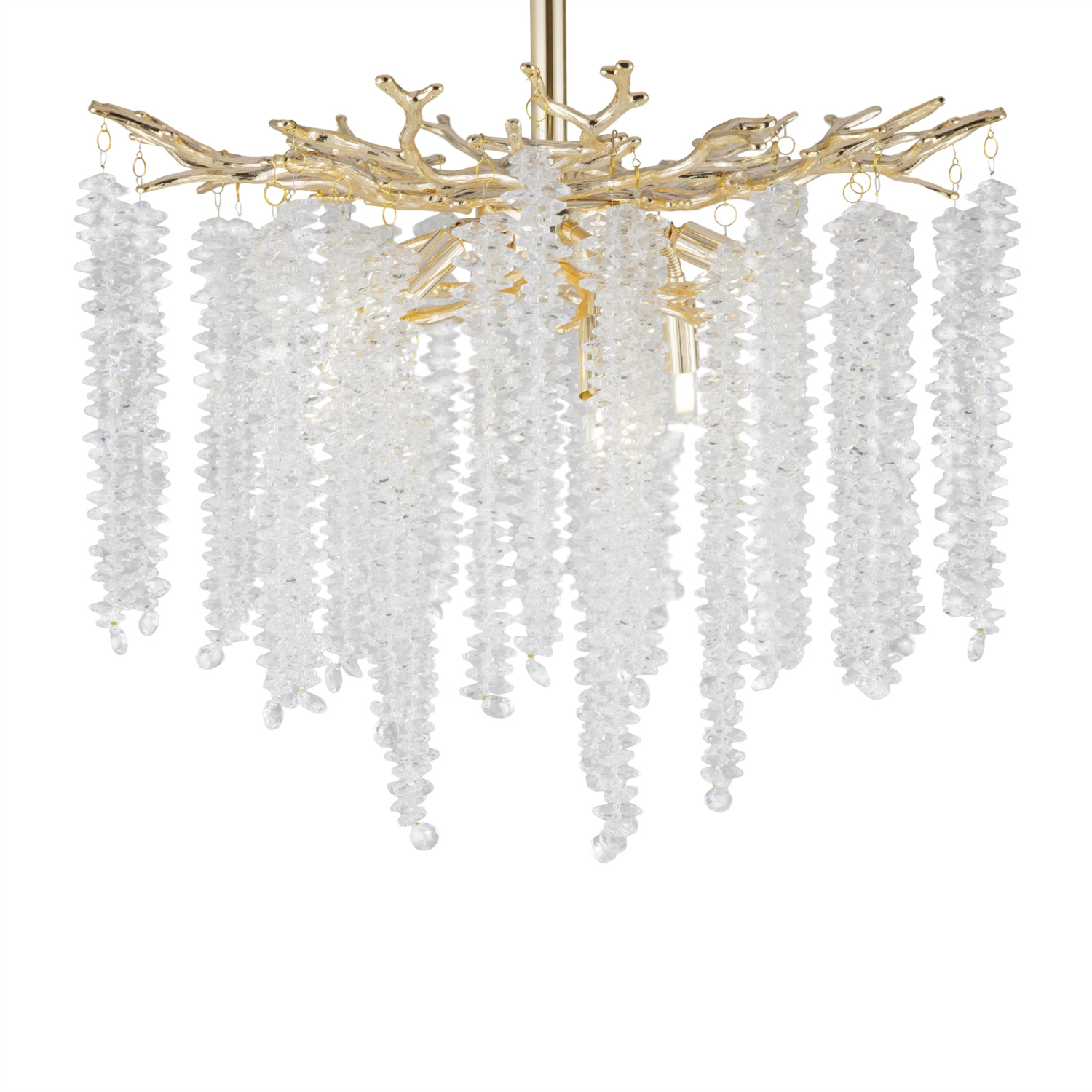 Freya Crystal Mineral Потолочный светильник цвет: золото FR1010CL-06G