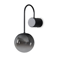 Freya LED Arch Настенный светильник (бра) цвет: черный FR6178WL-L5B