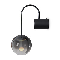 Freya LED Arch Настенный светильник (бра) цвет: черный FR6178WL-L5B