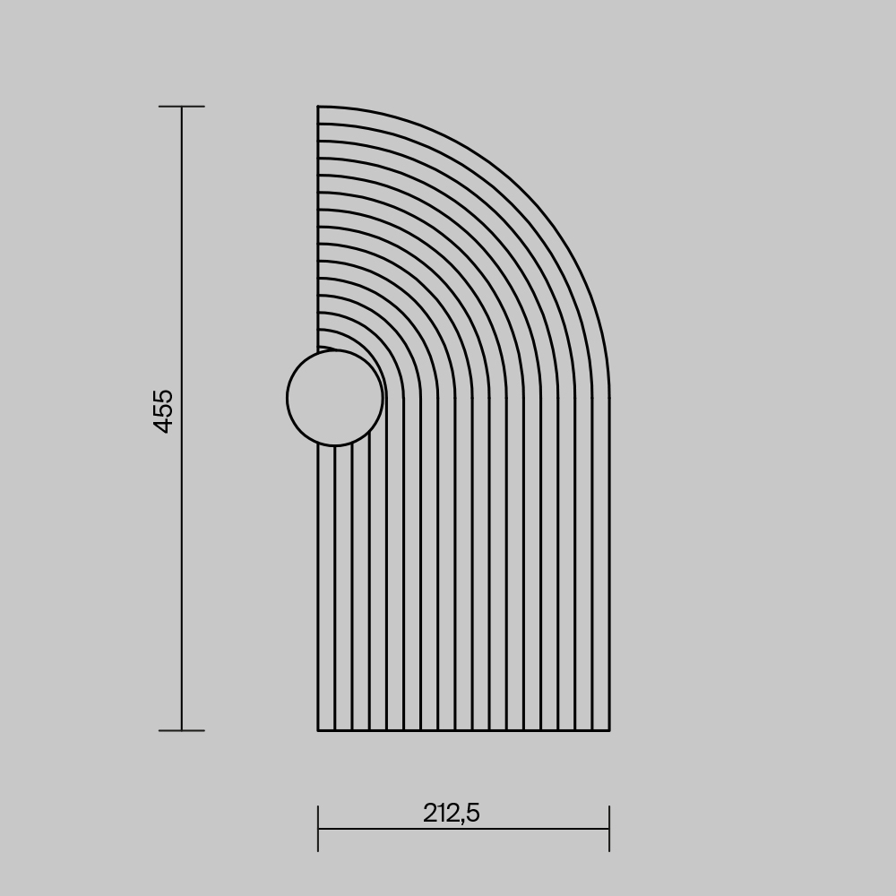 Freya LED Felt Настенный светильник (бра) цвет: черный FR6189WL-L20LG2