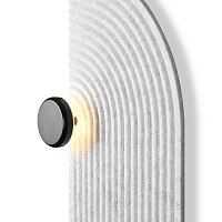 Freya LED Felt Настенный светильник (бра) цвет: черный FR6189WL-L20LG2