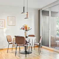 Freya Modern Lotus Подвесной светильник цвет: черный FR5551PL-01M