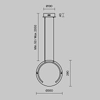 Freya LED Eclat Подвесной светильник цвет: латунь FR6182PL-L14W1