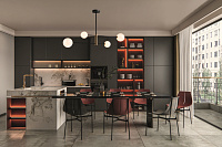 Freya Modern Sphirity Потолочный светильник цвет: черный FR5376CL-04B