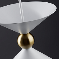 Freya Modern Moth Подвесной светильник цвет: белый FR5392PL-01W1