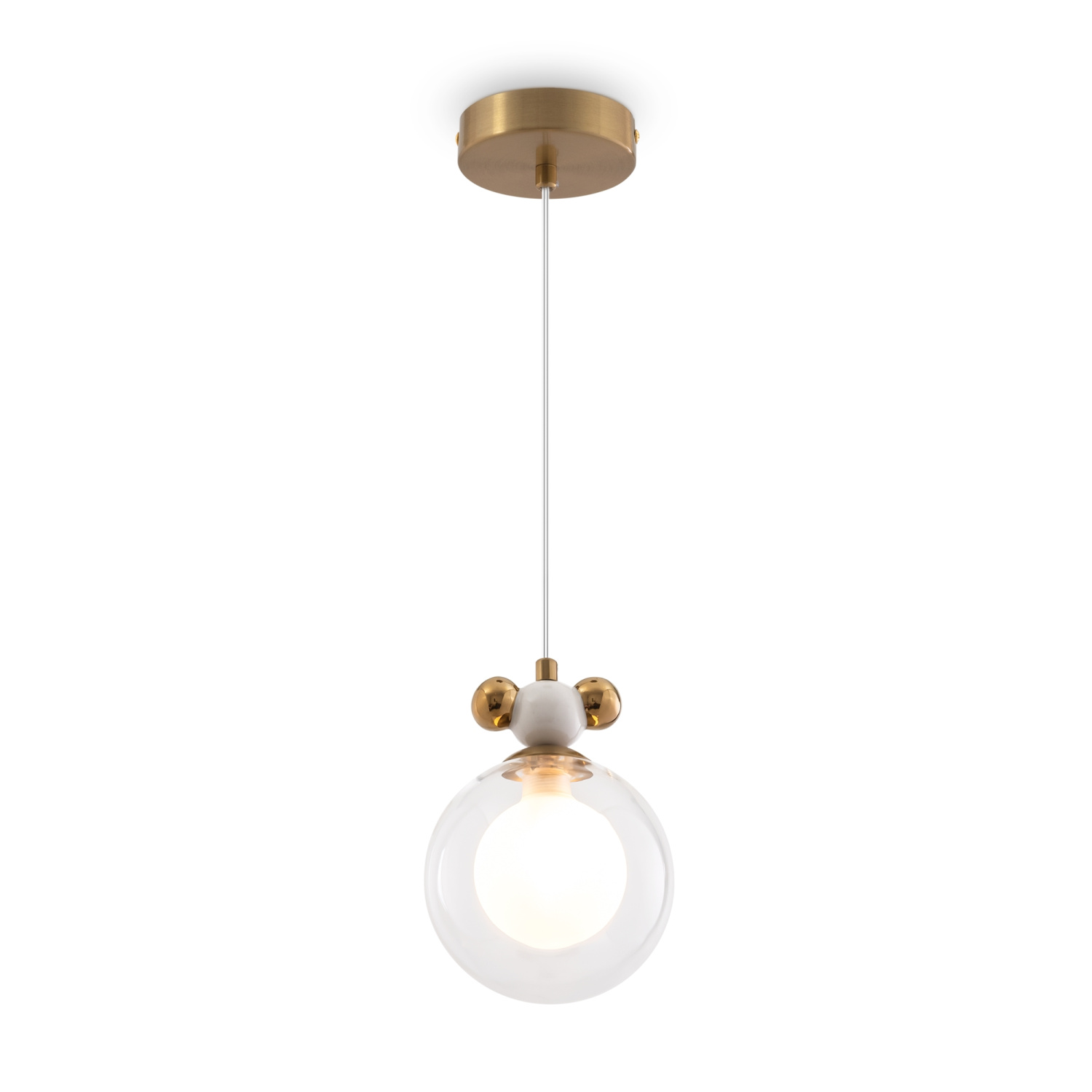 Freya Modern Pitch Подвесной светильник цвет: латунь FR5364PL-01BS