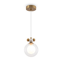 Freya Modern Pitch Подвесной светильник цвет: латунь FR5364PL-01BS