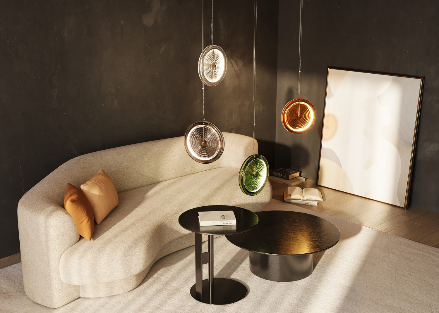 Freya Modern Borbon Подвесной светильник цвет: латунь FR5442PL-L11B