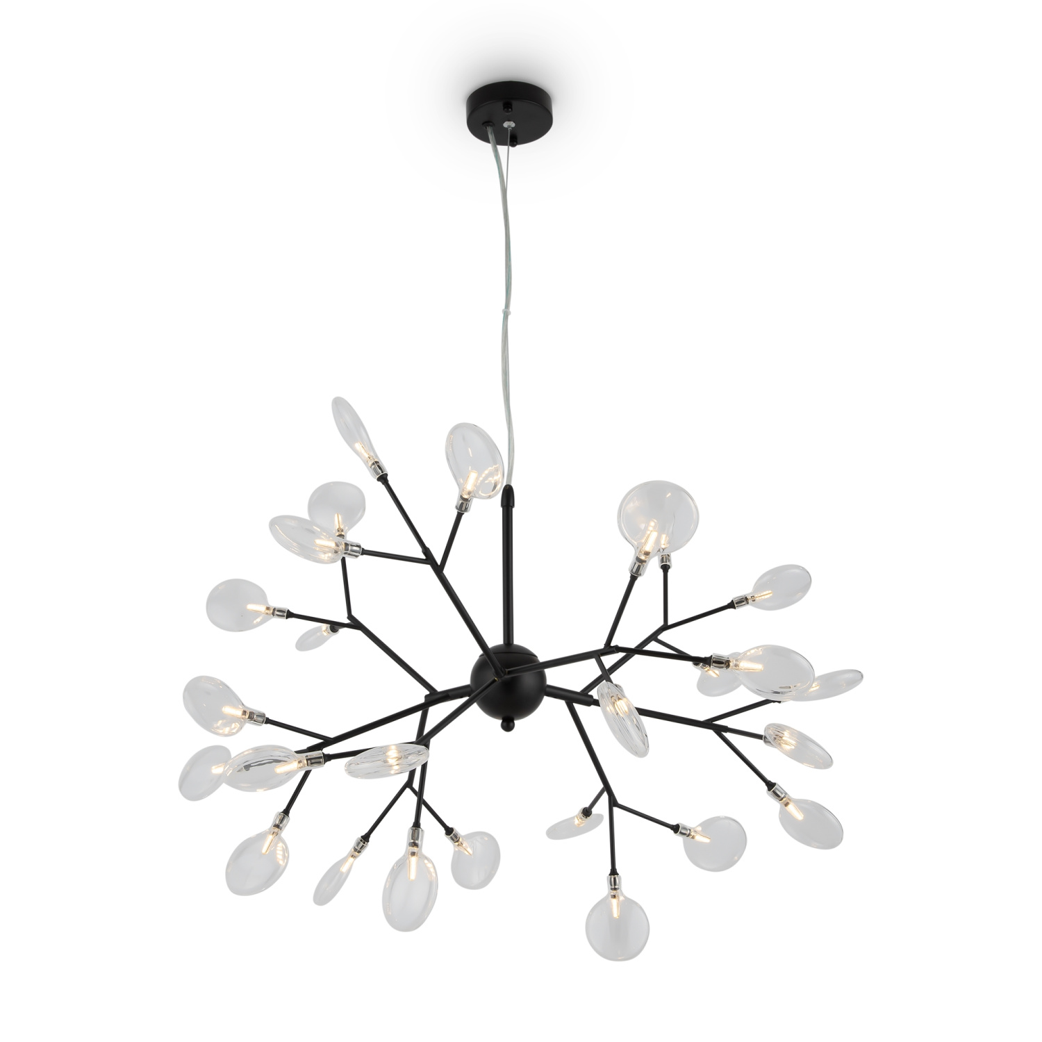 Freya Modern Florencia Подвесной светильник цвет: черный FR5049PL-27B