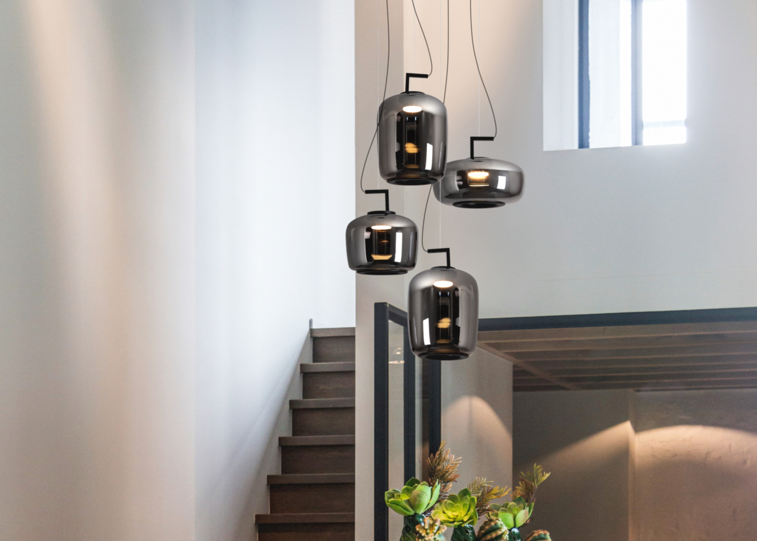 Freya LED Clod Подвесной светильник цвет: черный FR6186PL-L7SM1