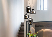 Freya LED Clod Подвесной светильник цвет: черный FR6186PL-L7SM1