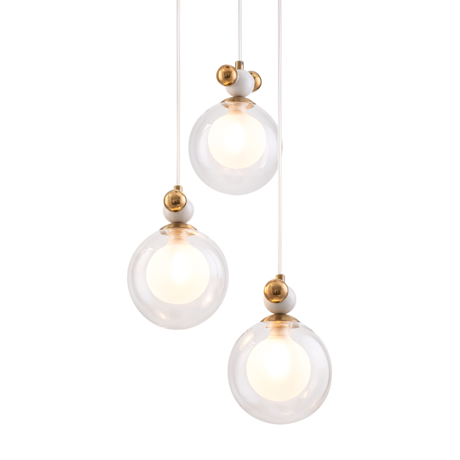 Freya Modern Pitch Подвесной светильник цвет: латунь FR5364PL-03BS